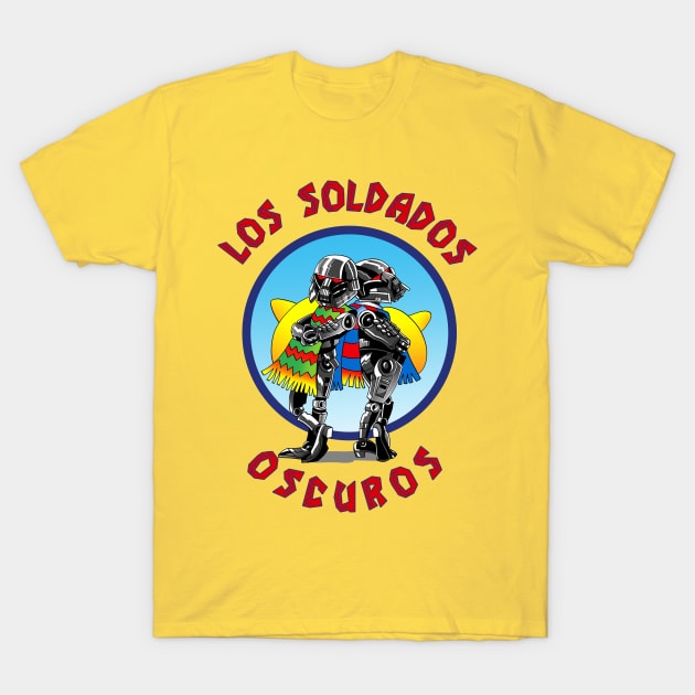 Los Soldados Oscuros T-Shirt by zerobriant